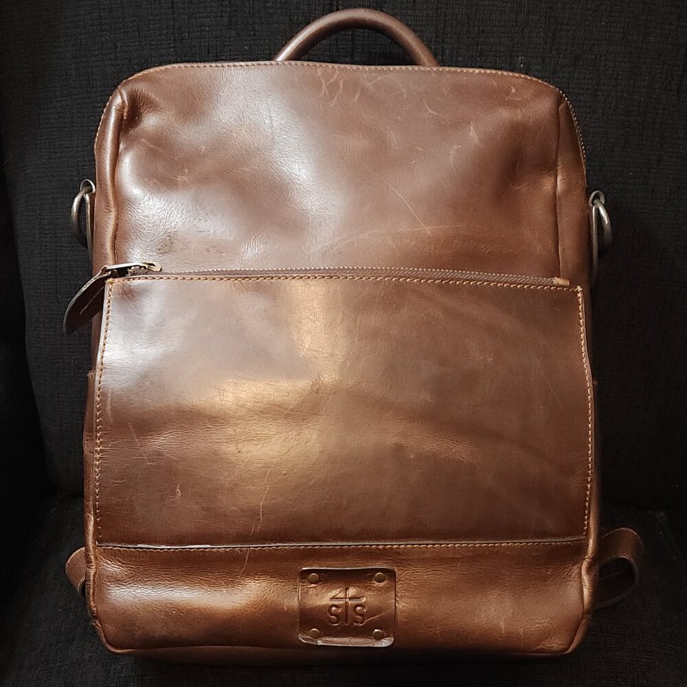 STS Ranchwear Brown Leather Backpack